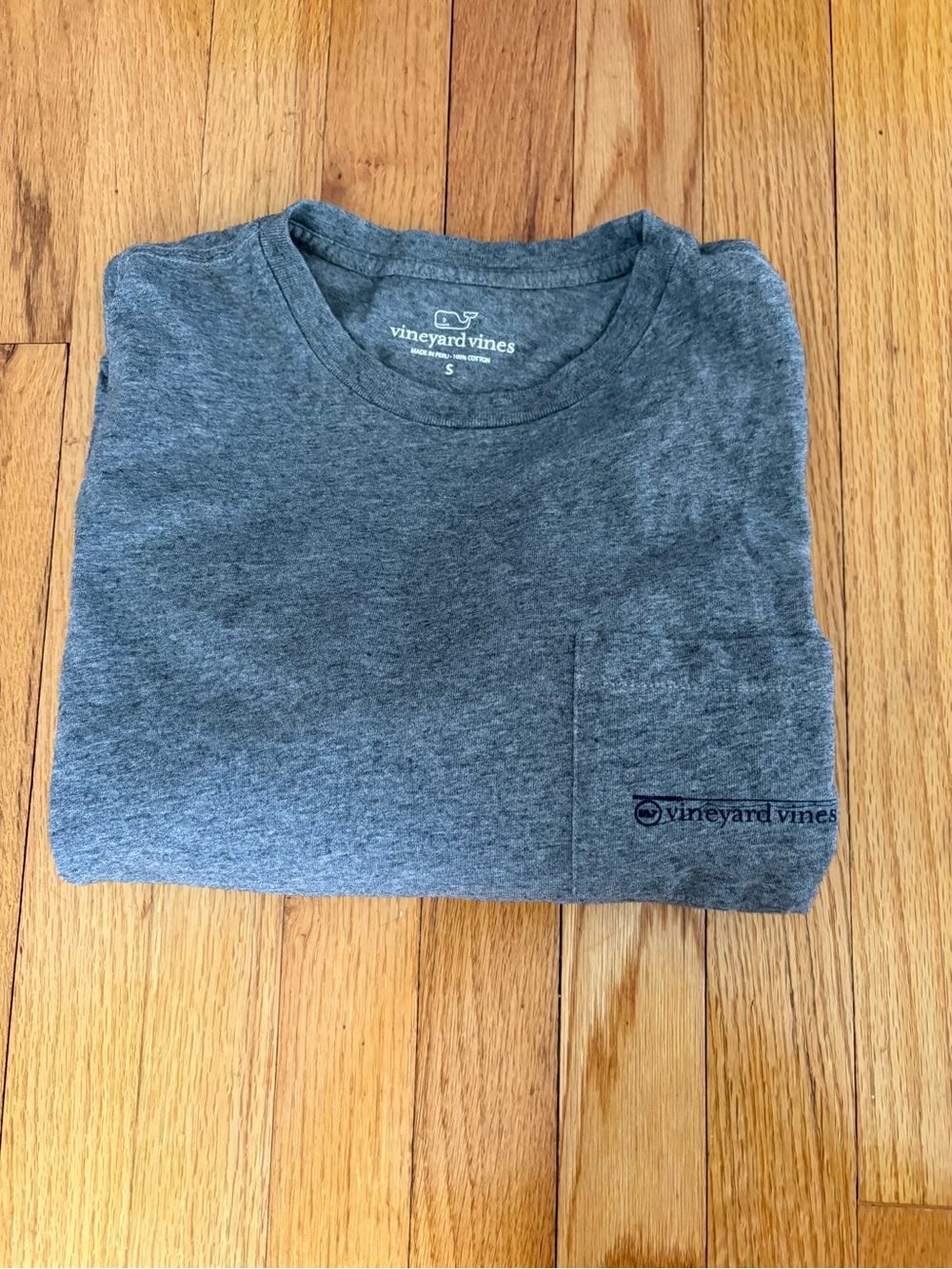 Vineyard Vines Men's Heather Dark Grey shirt